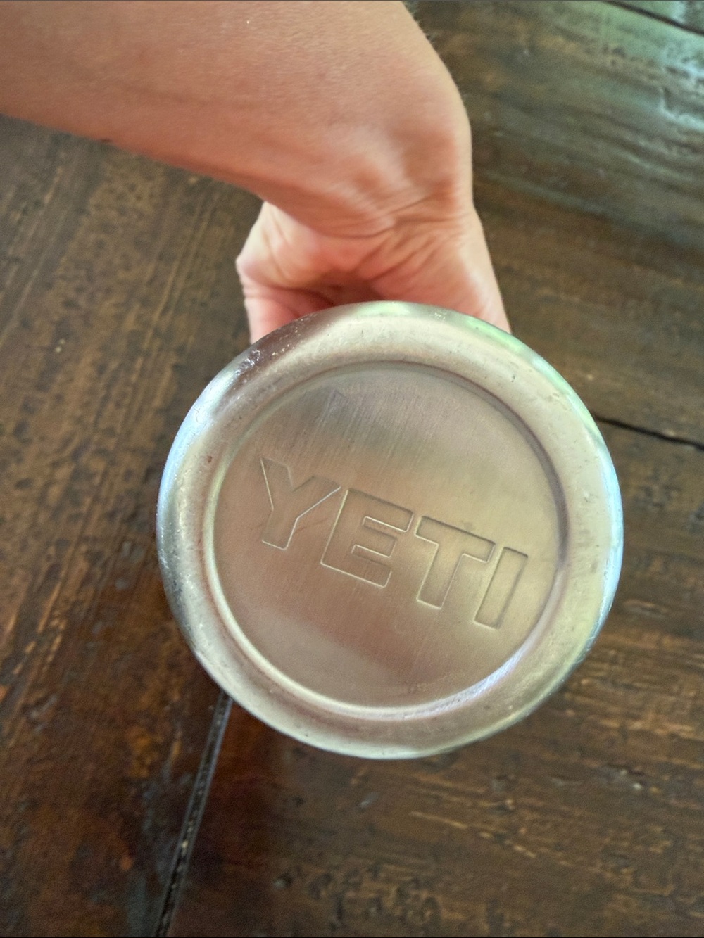 Yeti Orange Rambler Kids Bottle with Stainless Accents - Picture 4 of 6